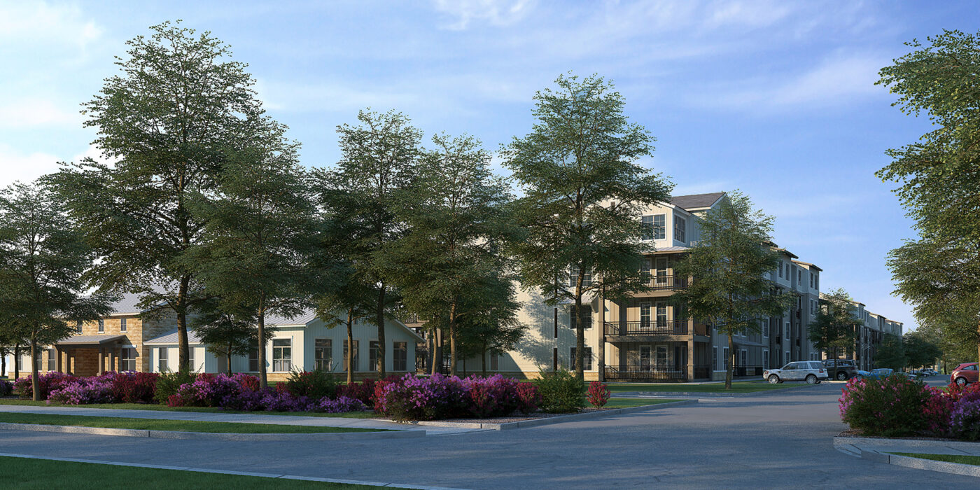 Exterior rendering of Local at Dripping Springs in Dripping Springs, Texas