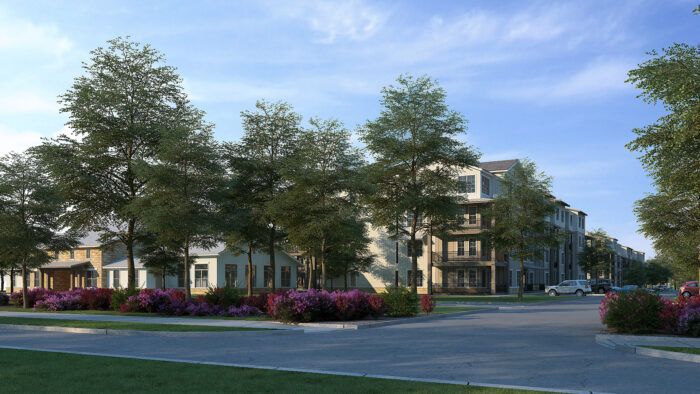 Exterior rendering of Local at Dripping Springs in Dripping Springs, Texas
