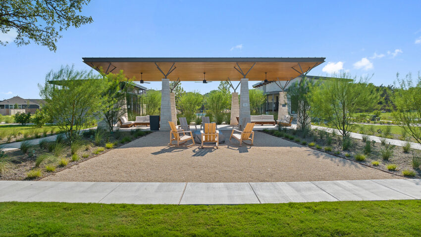 Anthem Master-planned Community Amenity Center Photo with Firepit