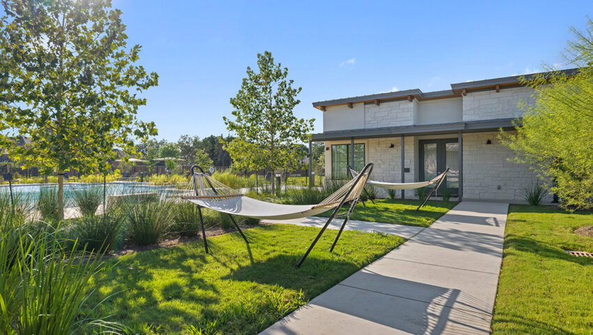 Anthem Master-planned Community Amenity Center Photo with Hammock Court