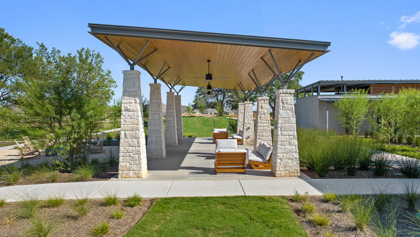 Anthem Master-planned Community Amenity Center Photo with Open Air Pavilion