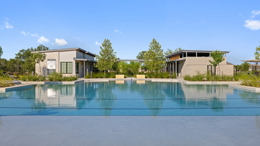 Anthem Master-planned Community Amenity Center Photo with Pool Close up
