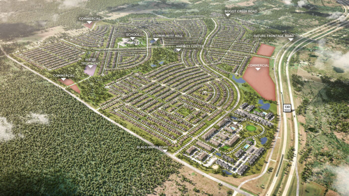 Blue Sky Master-planned Community Aerial Rendering