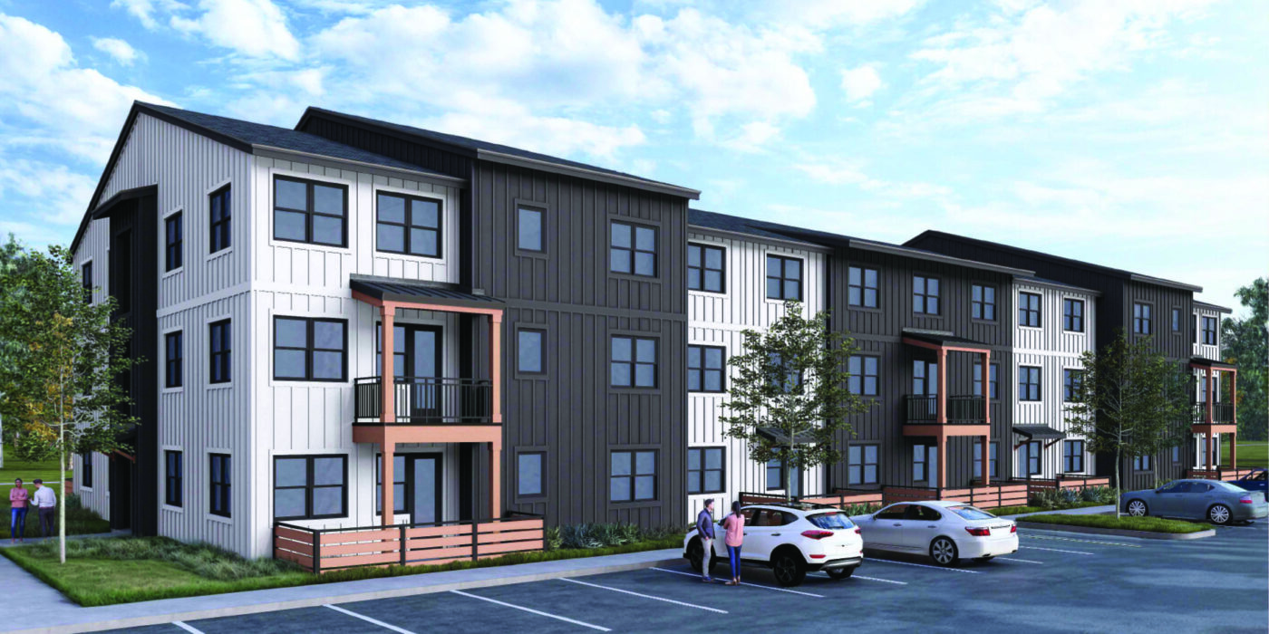 Local at Harvest Ridge Exterior Building Rendering